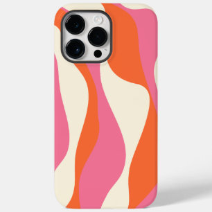 Ebb and Flow 4 - Pink, Orange and Cream Case-Mate iPhone 14 Pro Max Case