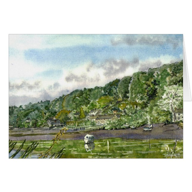 'Ebb Tide' Card (Front Horizontal)