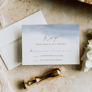 Ebb Tide Wedding Mail-in RSVP Card