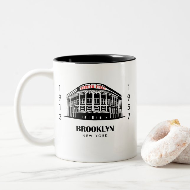 'Ebbets Field' mug (With Donut)