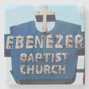 Ebenezer Baptist Church Atlanta Landmark Coaster