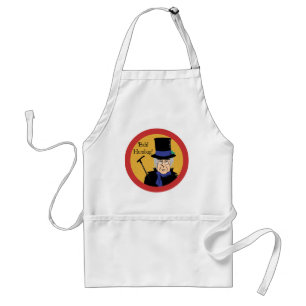 Ebenezer Scrooge Bah! Humbug! Standard Apron