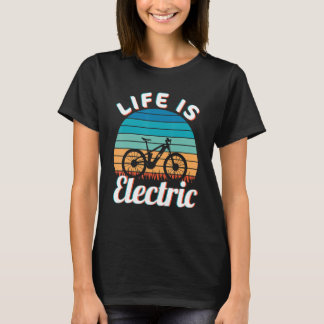 EBike Bicycle EMTB Cycling E Bike Cycle T-Shirt