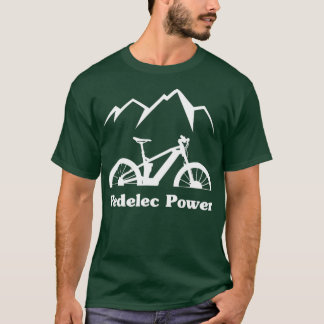 EBike Pedelec Power Bicycle Battery Mountain T-Shirt