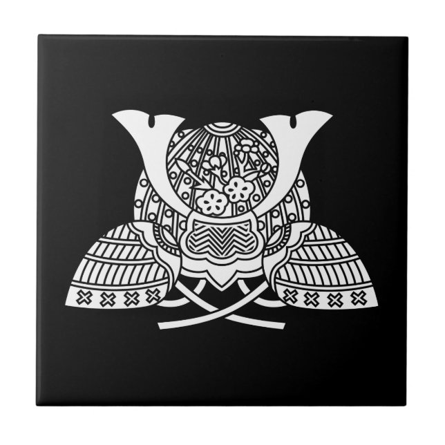 Ebira helmet ceramic tile (Front)