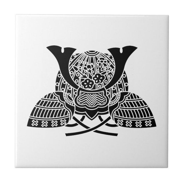 Ebira helmet ceramic tile (Front)