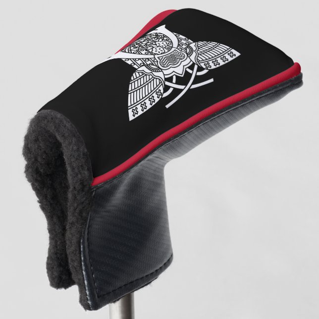 Ebira helmet golf head cover (3/4 Front)