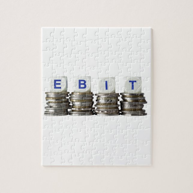 EBIT - Earnings Before Interest and Taxes Jigsaw Puzzle (Vertical)