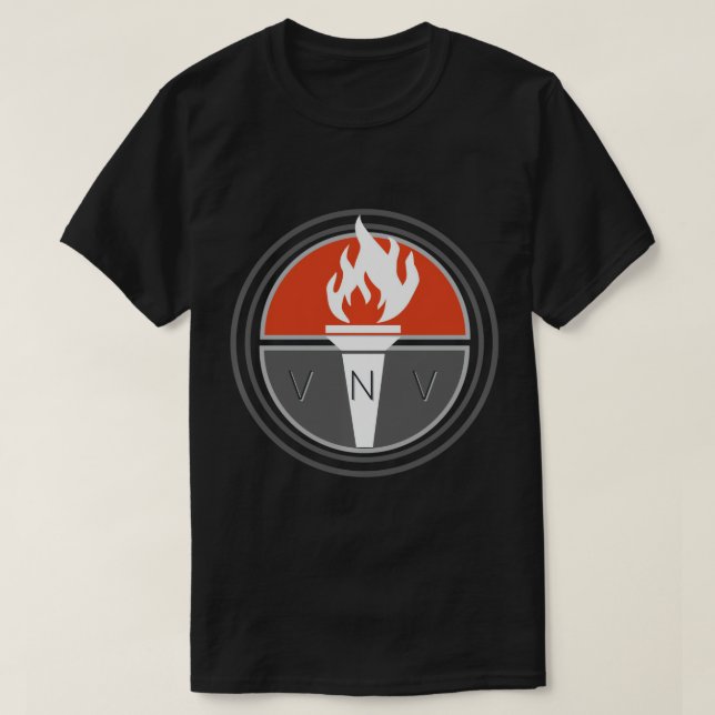 EBM-Nation - Electronic Body Music - PRO-VNV-NTN L T-Shirt (Design Front)