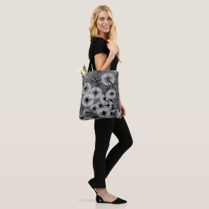 Ebon Bloom Tote Bag