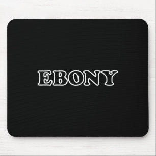 EBONY AND IVORY COSTUME FOR COUPLES HALLOWEEN ADUL MOUSE PAD
