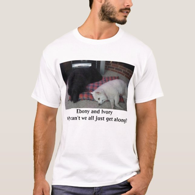 Ebony and Ivory T-Shirt (Front)