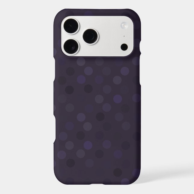 ebony and purple polka dots (Back)