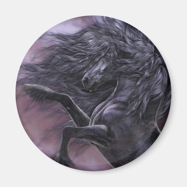 Ebony Fire Magnet (Front)