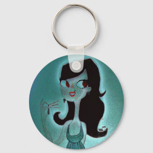 Ebony Key Ring