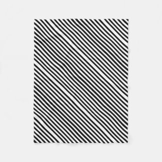 Ebony Snow Fleece Blanket