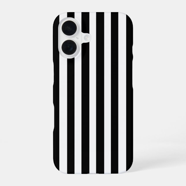 Ebony Snow iPhone 16 Case (Back)