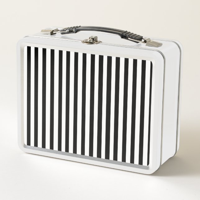 Ebony Snow Metal Lunch Box (Front)