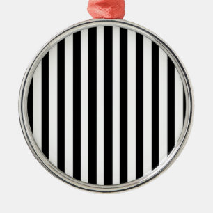 Ebony Snow Metal Ornament