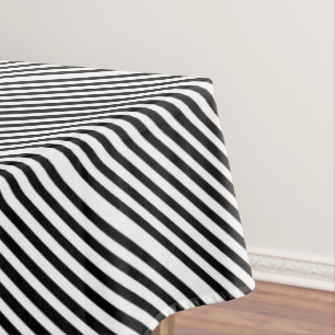 Ebony Snow Tablecloth