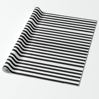 Ebony Snow Wrapping Paper