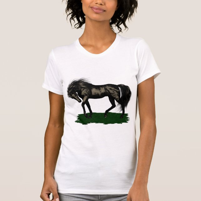 Ebony Stallion T-Shirt (Front)