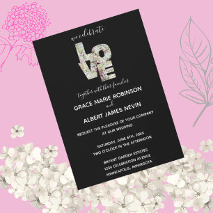 Ebony Vanilla Strawberry Hydrangeas Wedding Theme