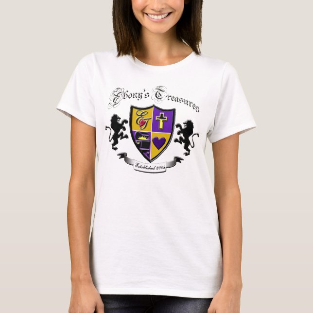 Ebony's Treasures Logo Tee (Front)