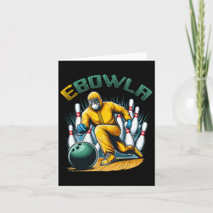 Ebowla Funny Bowling Player Ebowla Bowler Bowling Card
