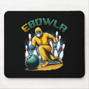 Ebowla Funny Bowling Player Ebowla Bowler Bowling Mouse Pad