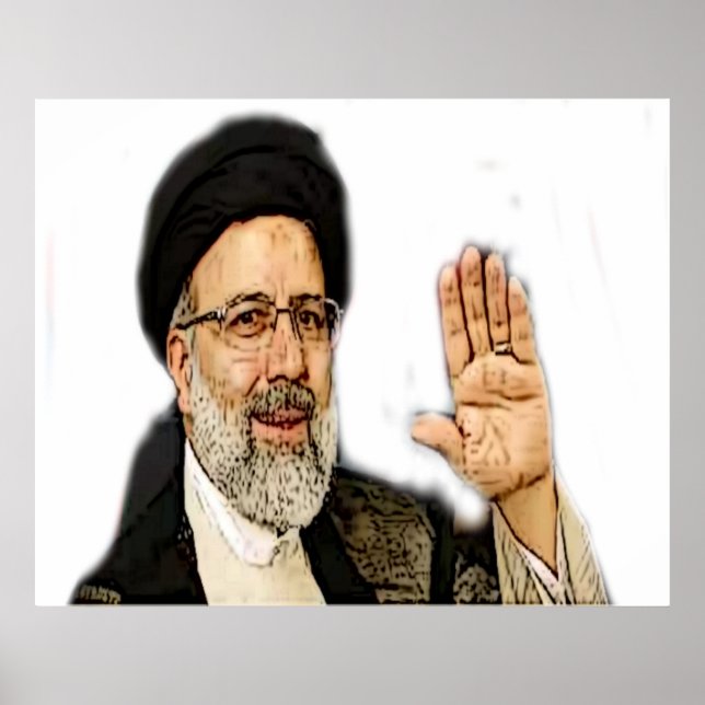 Ebrahim Raisi Poster (Front)