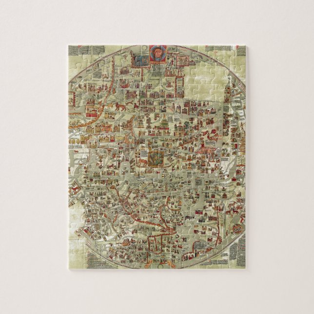 Ebstorf Map Jigsaw Puzzle (Vertical)