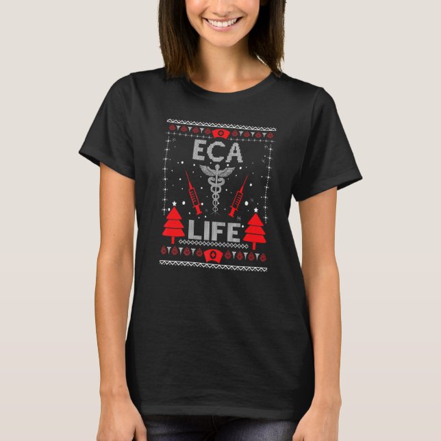 Eca Life Ugly Christmas Sweaters Matching Group Xm (Front)