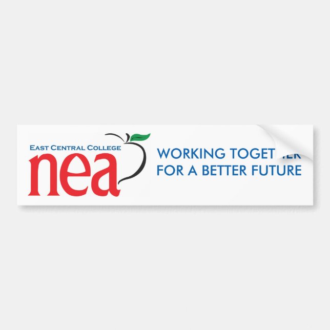ECC NEA Bumper Sticker (Front)