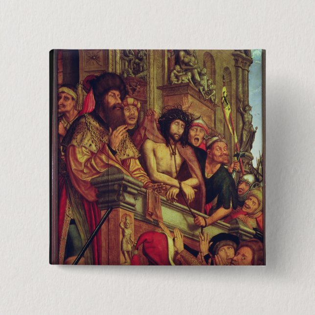Ecce Homo, 1515 15 Cm Square Badge (Front)