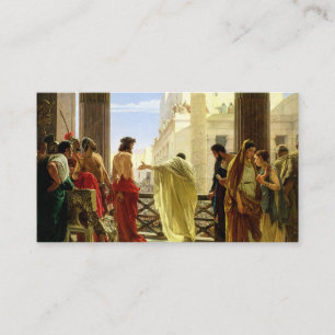 Ecce Homo, 1871 by Antonio Ciseri Business Card