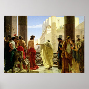 Ecce Homo, 1871 by Antonio Ciseri Poster