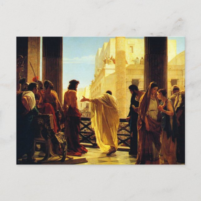 Ecce Homo - Antonio Ciseri Postcard (Front)