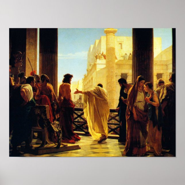 Ecce Homo - Antonio Ciseri Poster (Front)