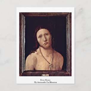 Ecce Homo By Antonello Da Messina Postcard