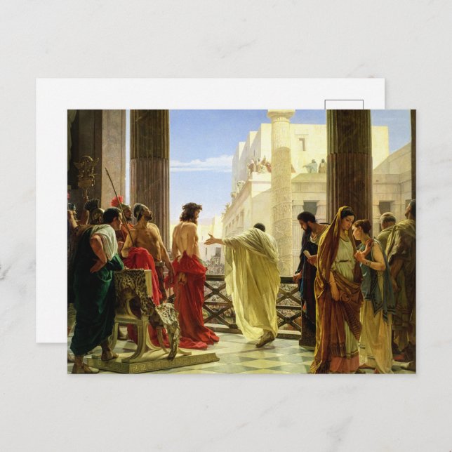 Ecce Homo by Antonio Ciseri Postcard (Front/Back)