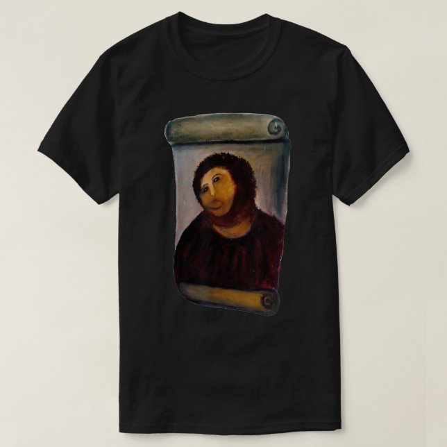 Ecce homo cecilia funny cool under jacket graphic  T-Shirt (Design Front)