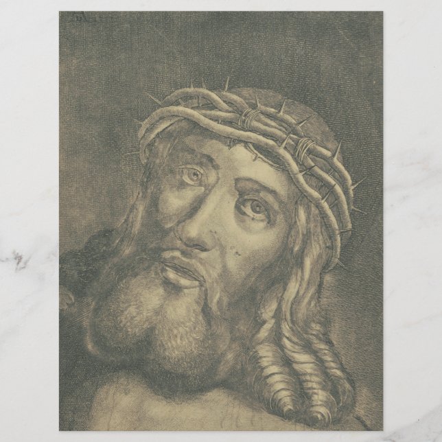 Ecce homo Holy Face of Jesus Flyer (Front)