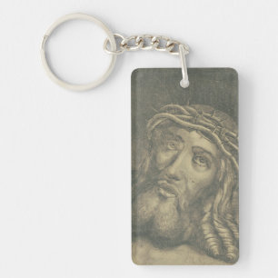 Ecce homo Holy Face of Jesus Key Ring