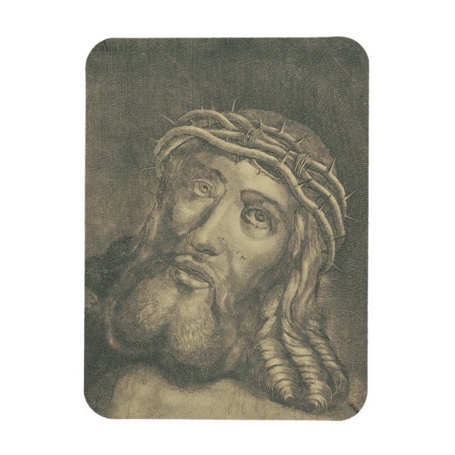 Ecce homo Holy Face of Jesus Magnet (Vertical)