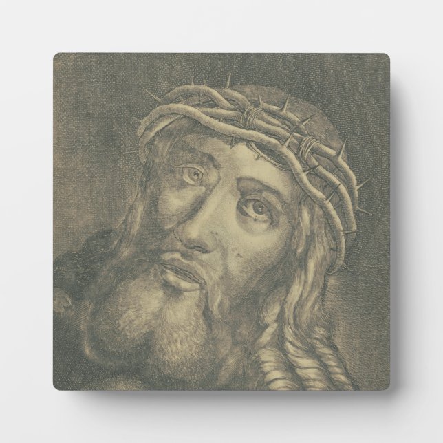 Ecce homo Holy Face of Jesus Plaque (Front)