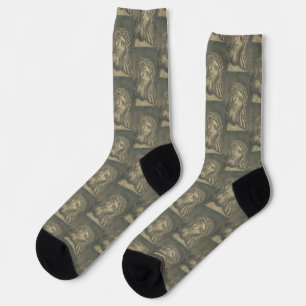 Ecce homo Holy Face of Jesus Socks