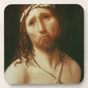 Ecce Homo (oil on panel) Coaster