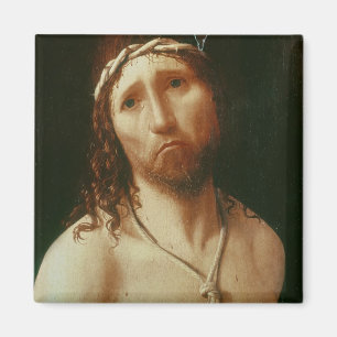 Ecce Homo (oil on panel) Magnet