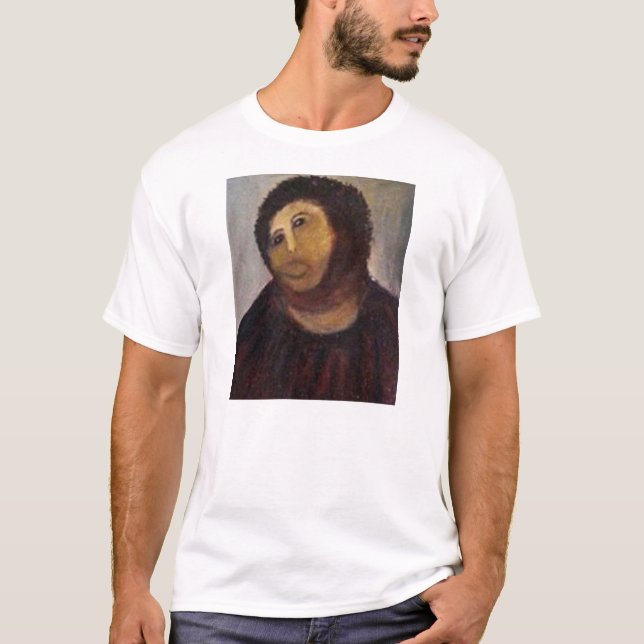 ECCE HOMO ORIGINAL RESTORO FRESCO MEN'S WHITE T T-Shirt (Front)